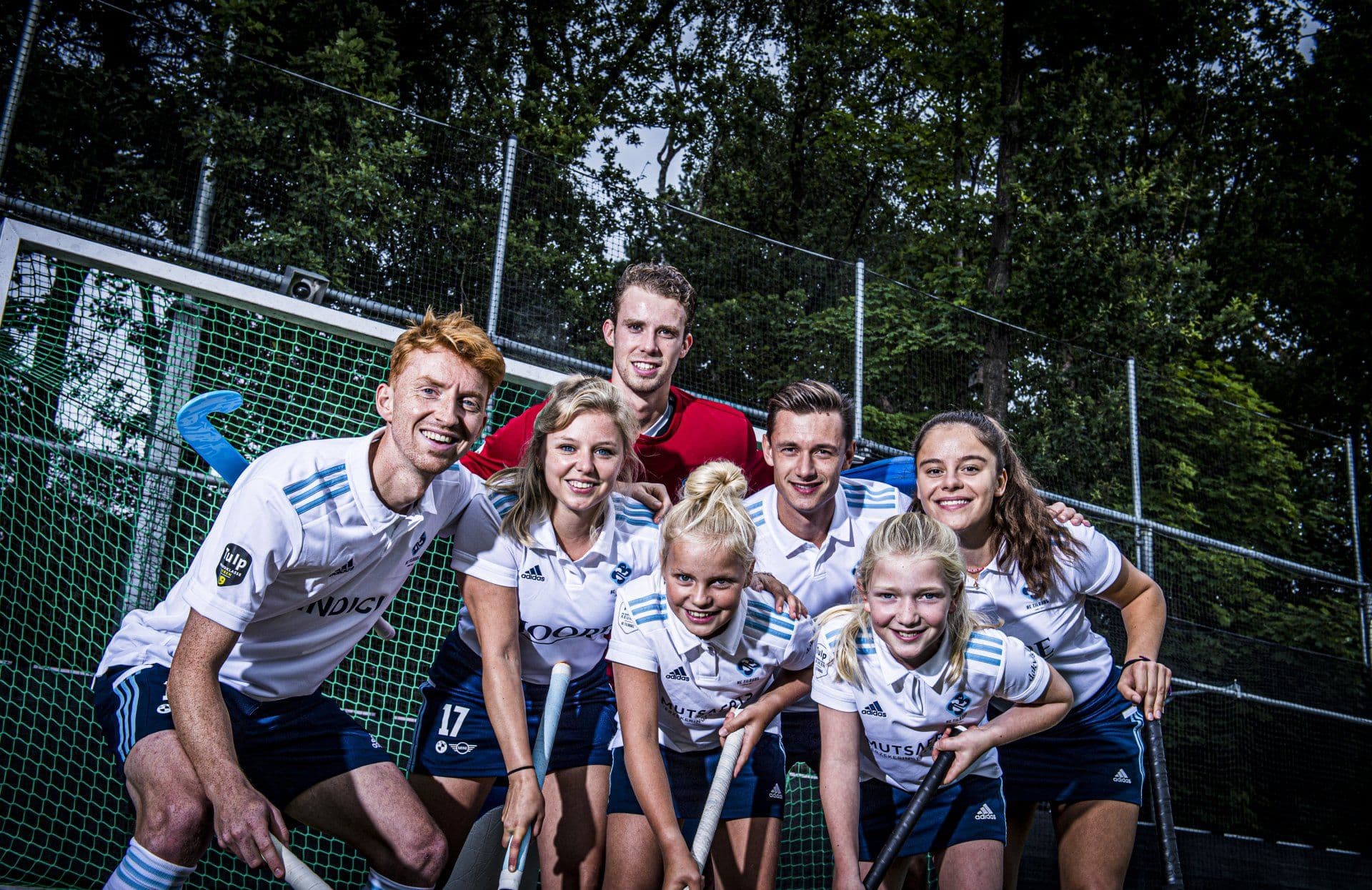 Jeugdspelers van HC Tilburg