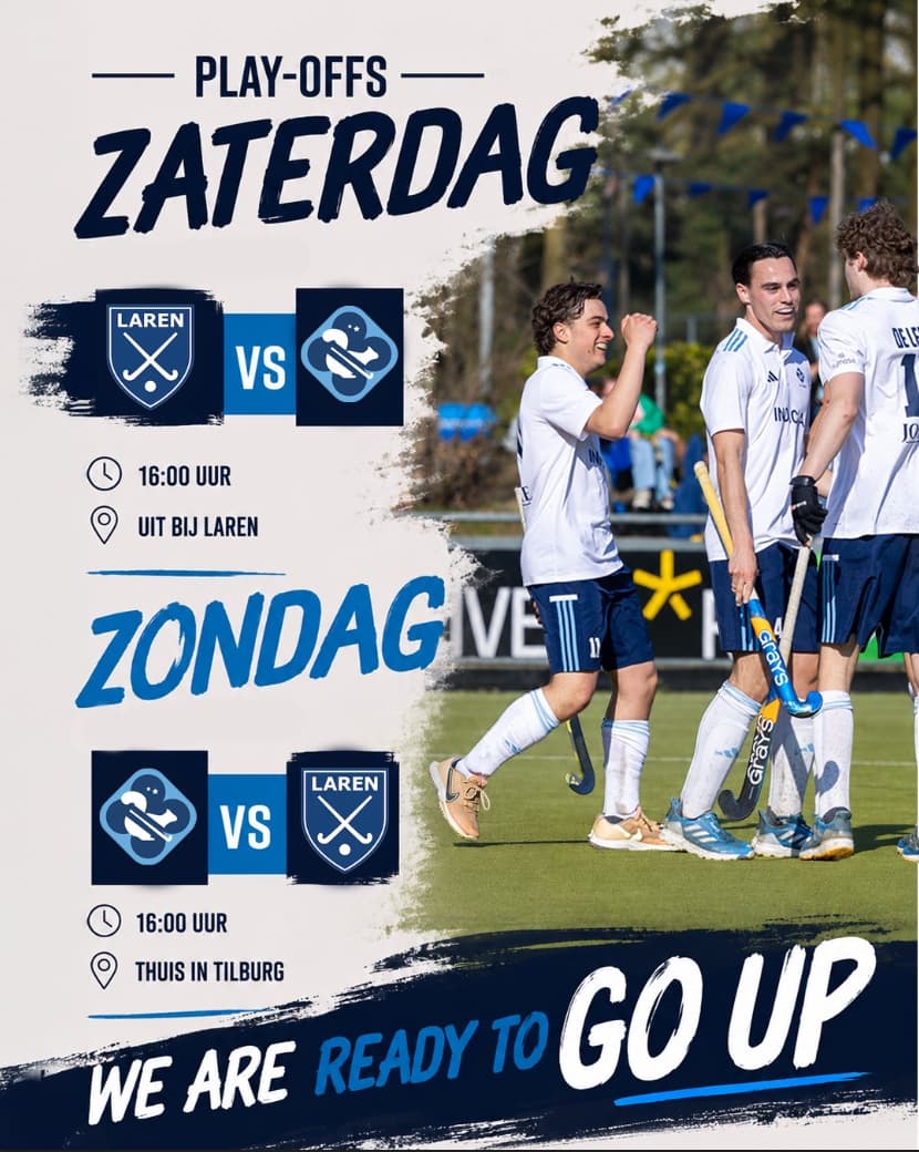Heren 1 viert een doelpunt