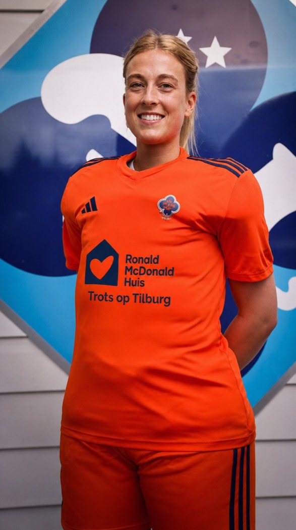 Keepershirt van HC Tilburg met Ronald McDonald Huis — Trots op Tilburg
